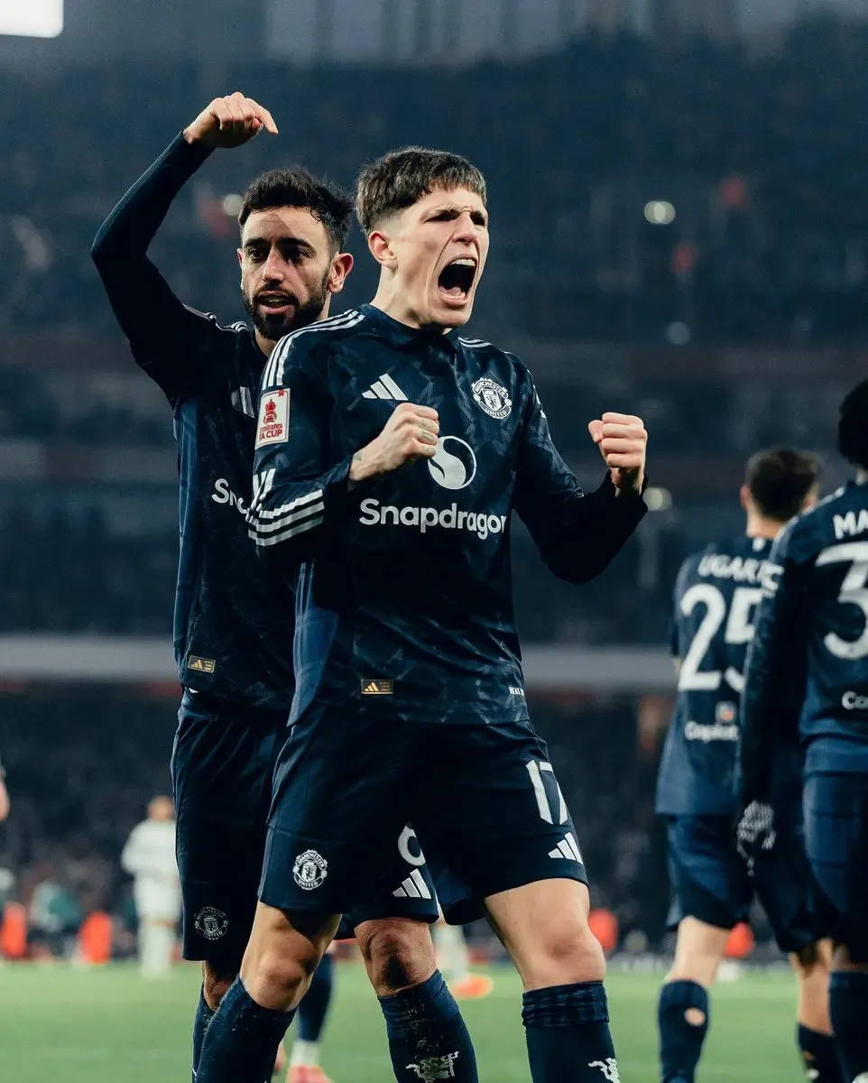 Ruben Amorim Celebrates Manchester United's FA Cup Victory Over Arsenal