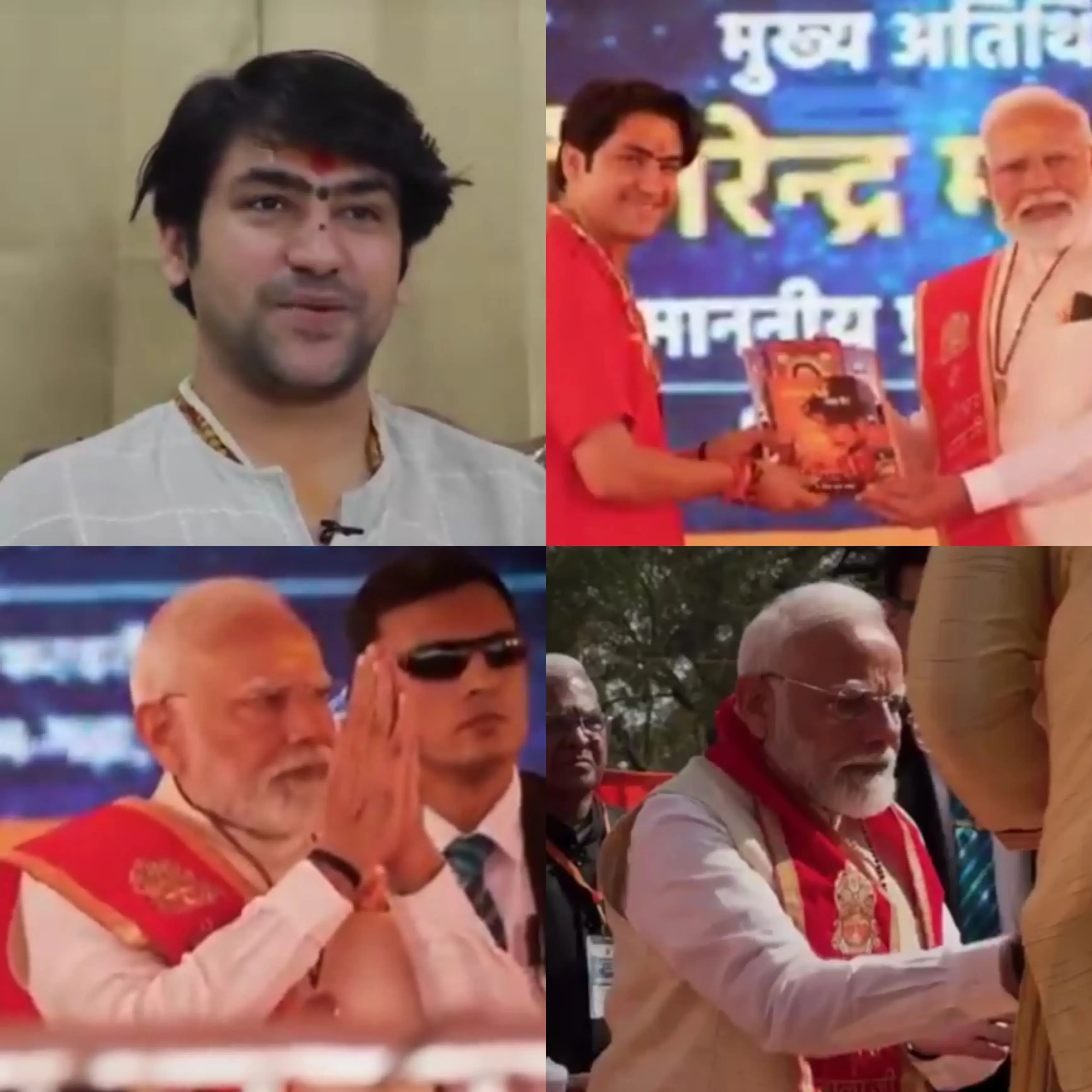 Dhirendra Shastri Celebrates PM Modi: A Caring Son and Visionary Leader