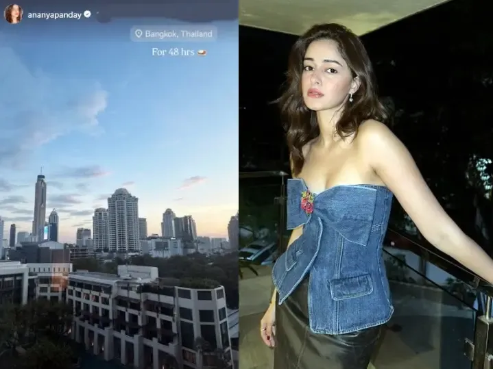 Ananya Panday Takes a Quick Trip to Bangkok
