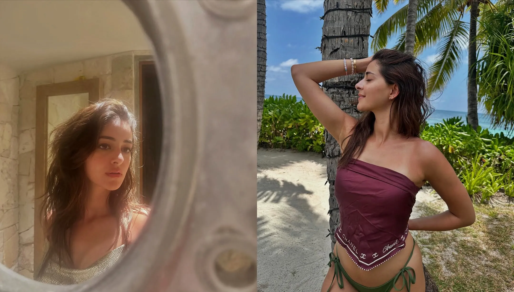 Ananya Panday Captures Memories from Her Final Day in Paradise