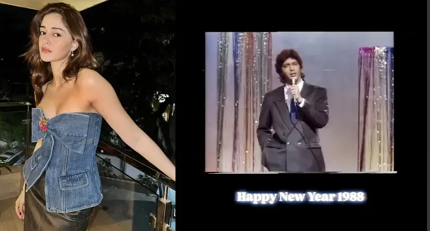 Ananya Panday Posts Nostalgic Clip of Father Chunky Panday Hosting 80s New Year Celebration