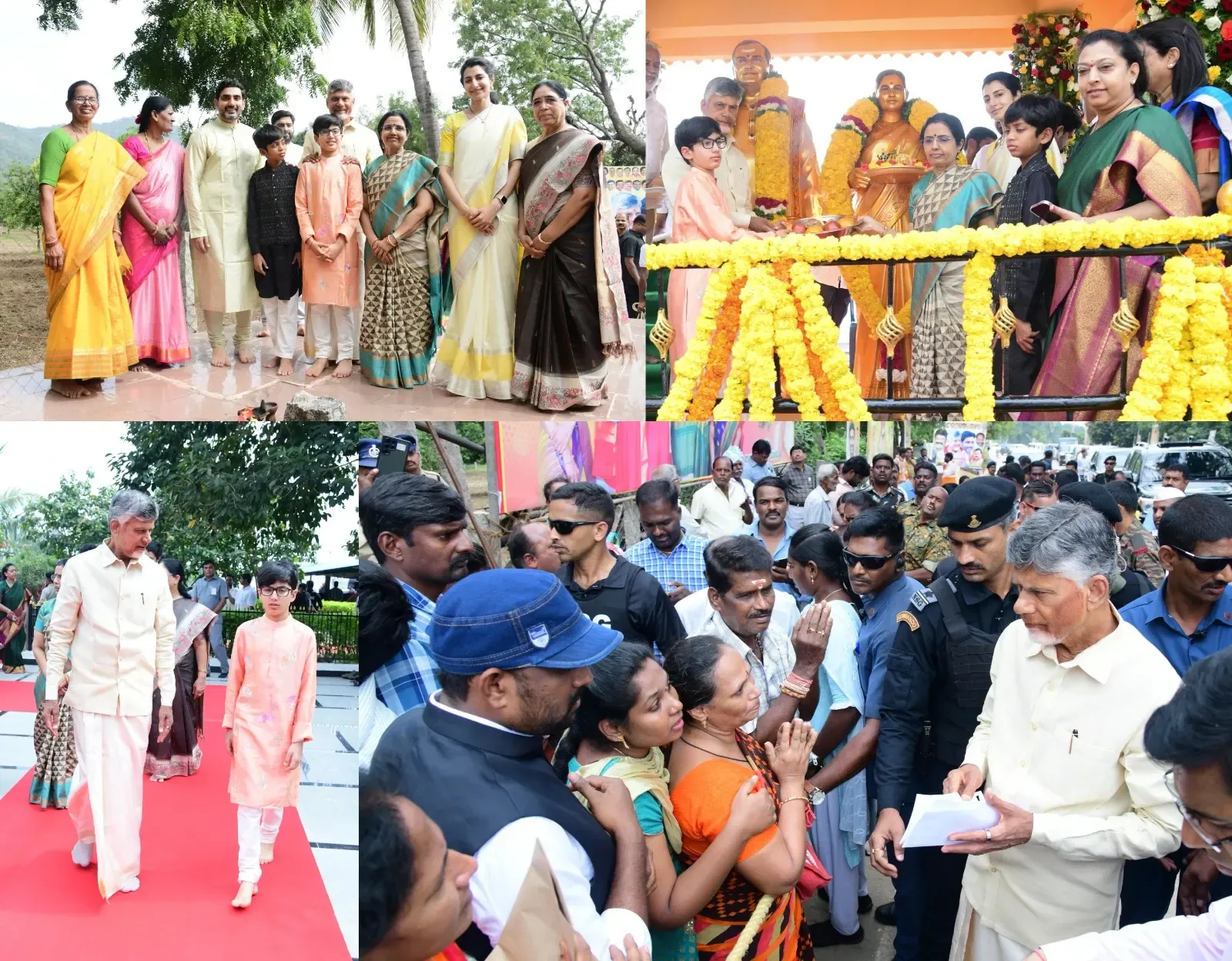 Andhra Pradesh CM Celebrates Sankranti with Family in Hometown