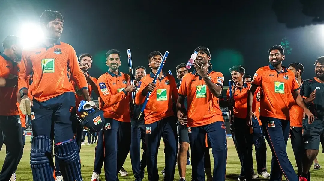 क्या आंध्रा प्रीमियर लीग 2025 में तुंगभद्रा वॉरियर्स ने अमरावती रॉयल्स को पांच विकेट से हराया?