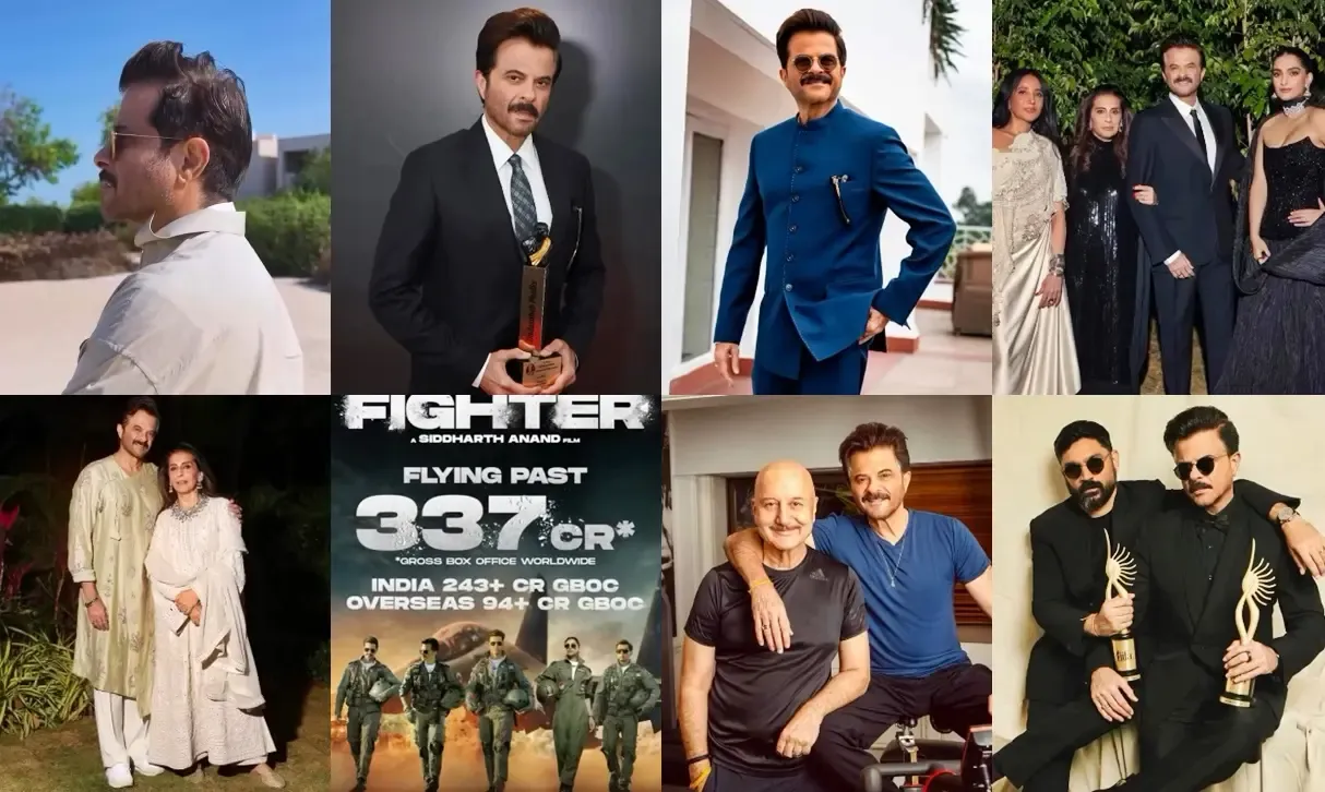 Anil Kapoor Reflects on 2024: A Journey of <b>Resilience</b>, <b>Hard Work</b>, and <b>Progress</b>