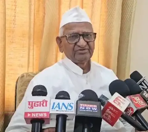Anna Hazare Attributes AAP's Delhi Poll Struggles to Kejriwal's Monetary Greed
