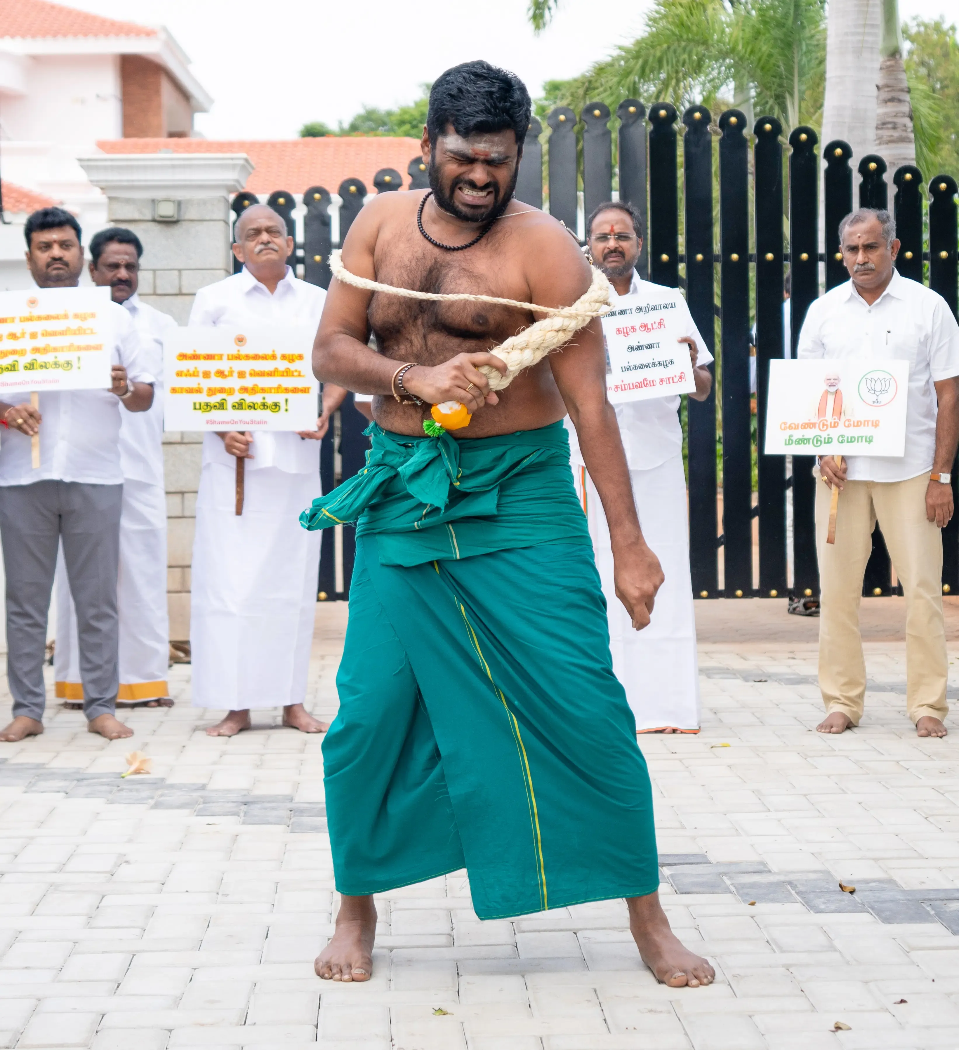 Karnataka BJP Backs K. Annamalai's Whiplash Protest in Anna University Rape Case