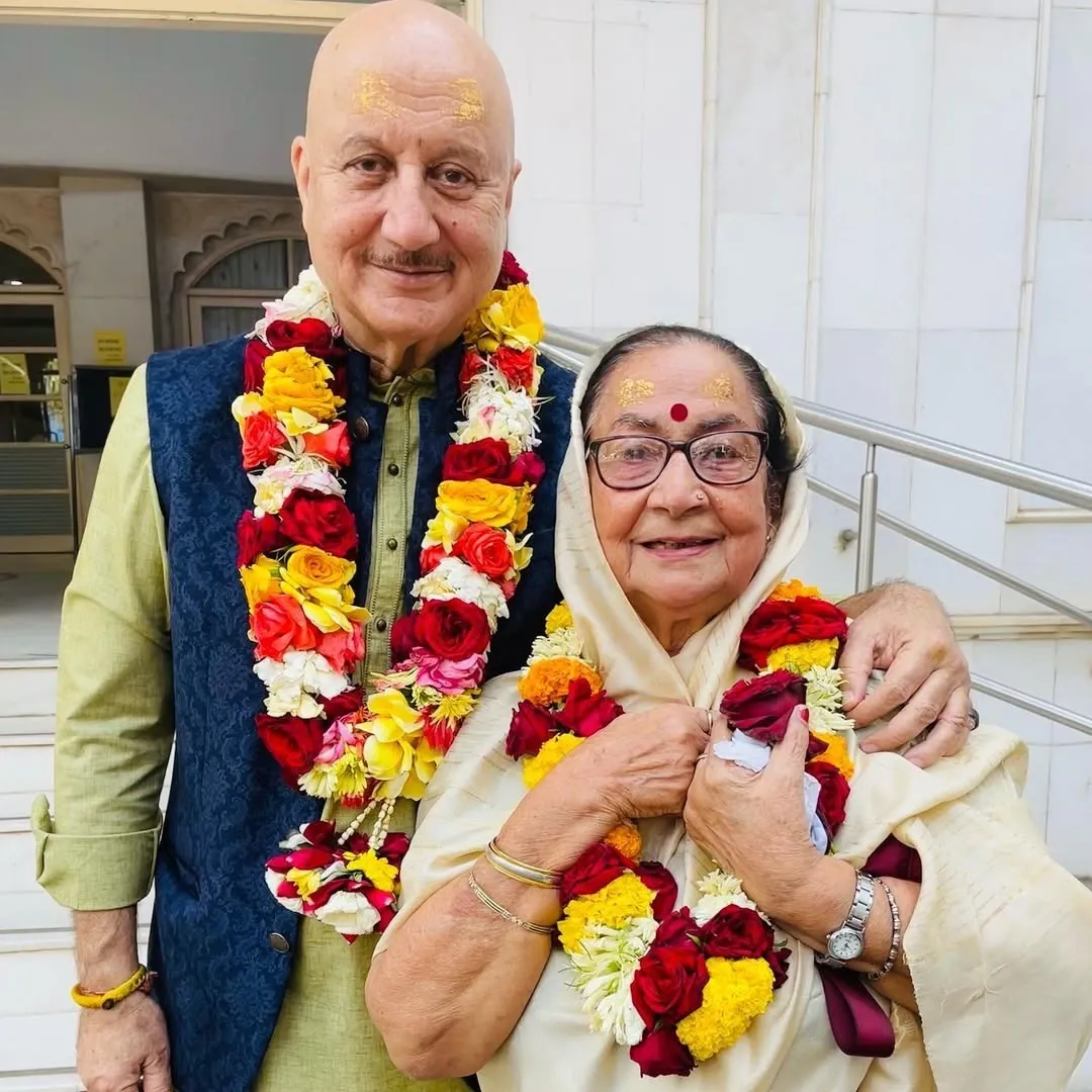 How Did Anupam Kher Celebrate His Mother’s Day?