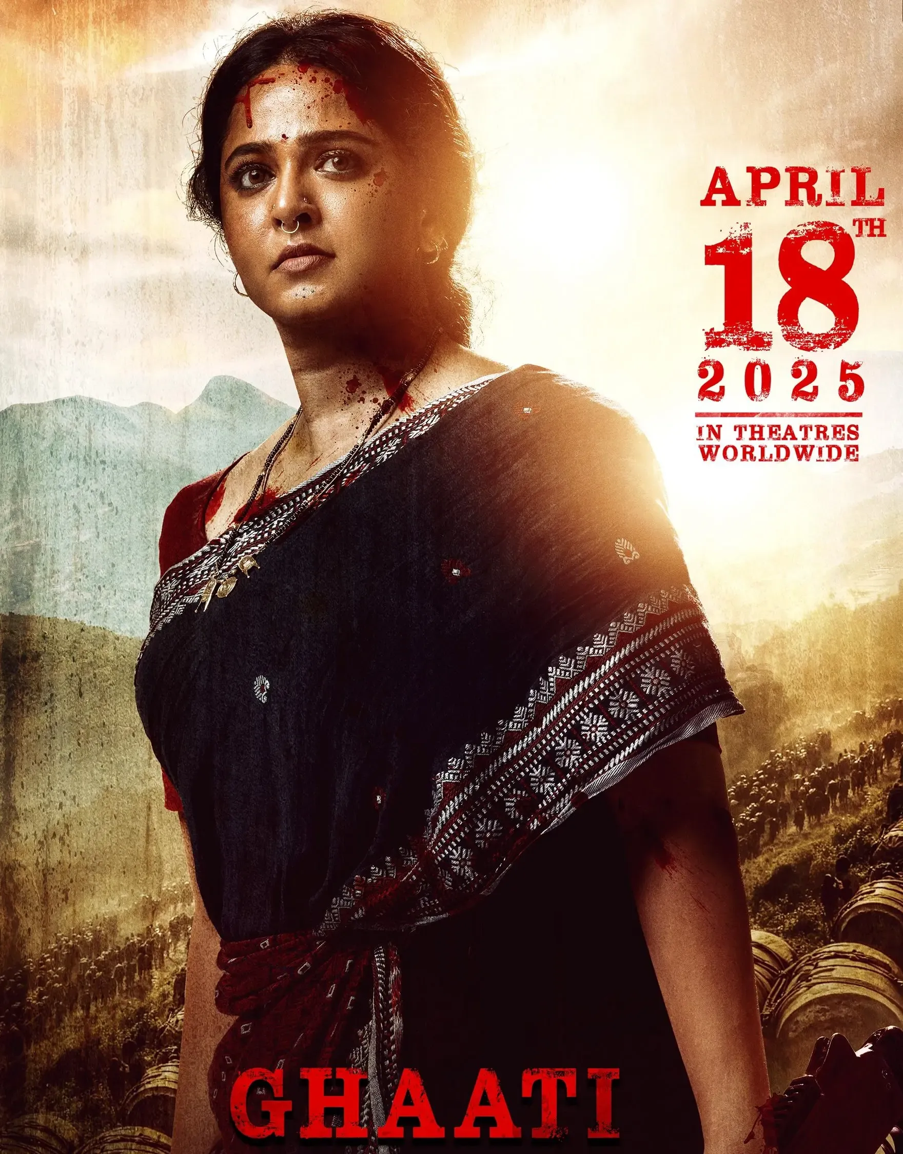 Anushka Shetty's Upcoming Film ‘Ghaati’ Set for Release on April 18, 2025