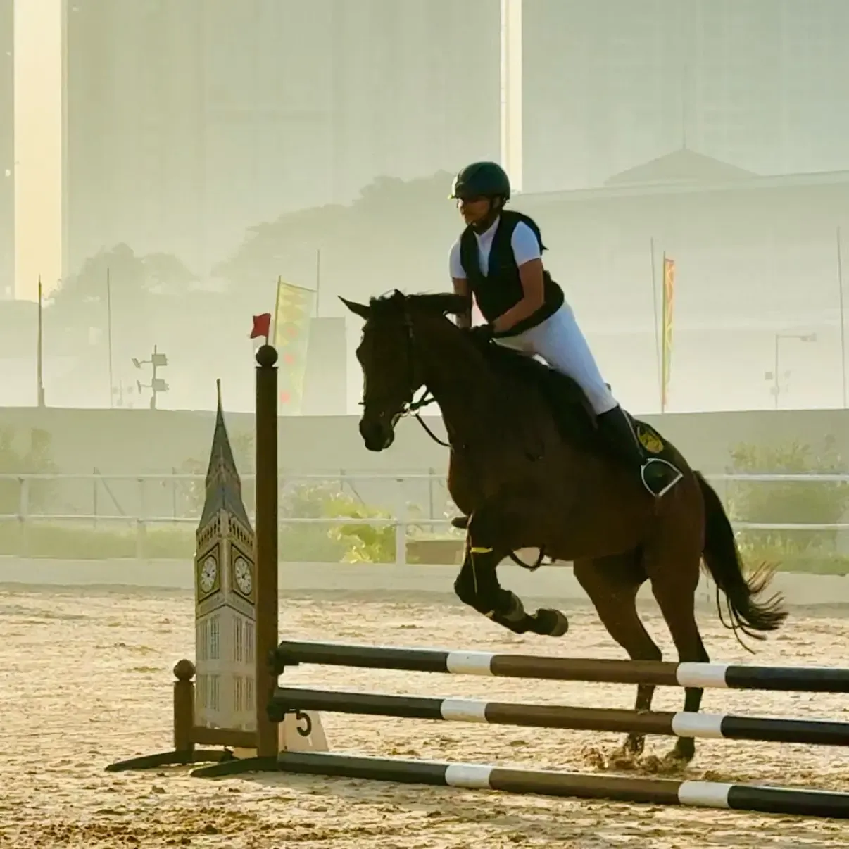 Ira Teny Triumphs with Gold at Weekend Horse Show in Showjumping