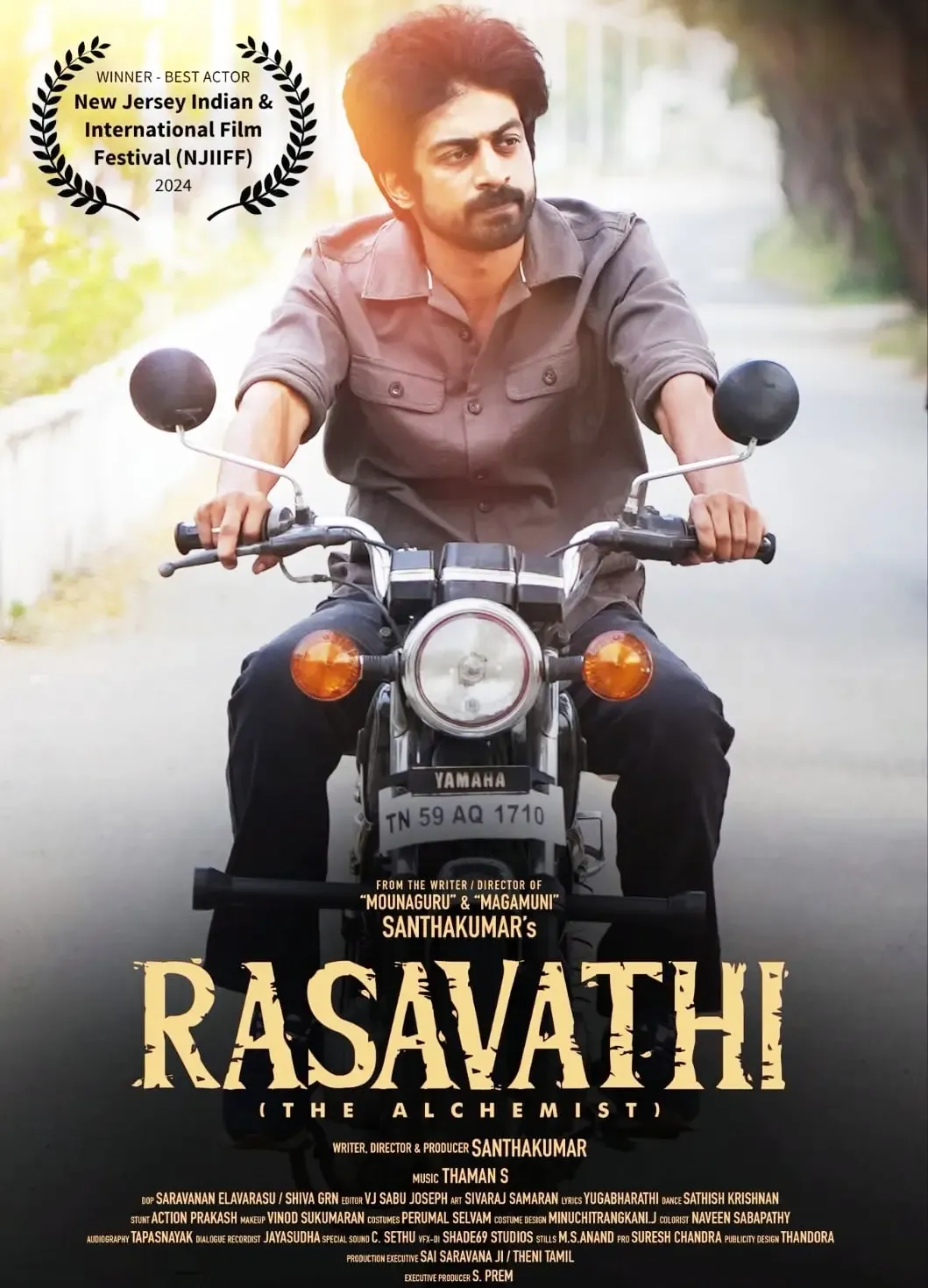 Arjun Das Secures Best Actor Honors for ‘Rasavathi’ at New Jersey Indian and International Film Festival