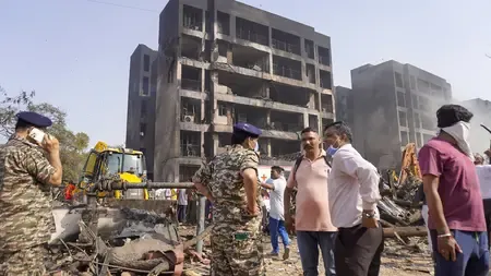How is the Army Supporting Relief Efforts at the Ahmedabad Air India Flight Crash Site?