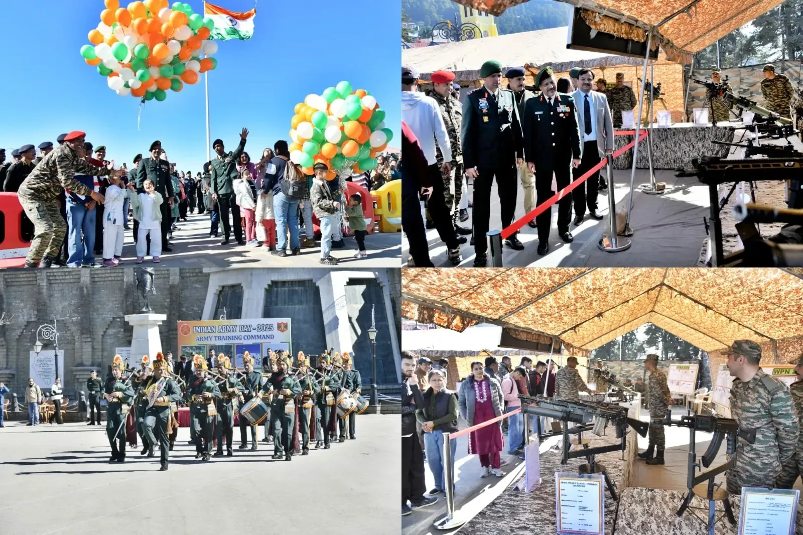 ARTRAC Marks Army Day in Shimla with Enthusiastic Participation