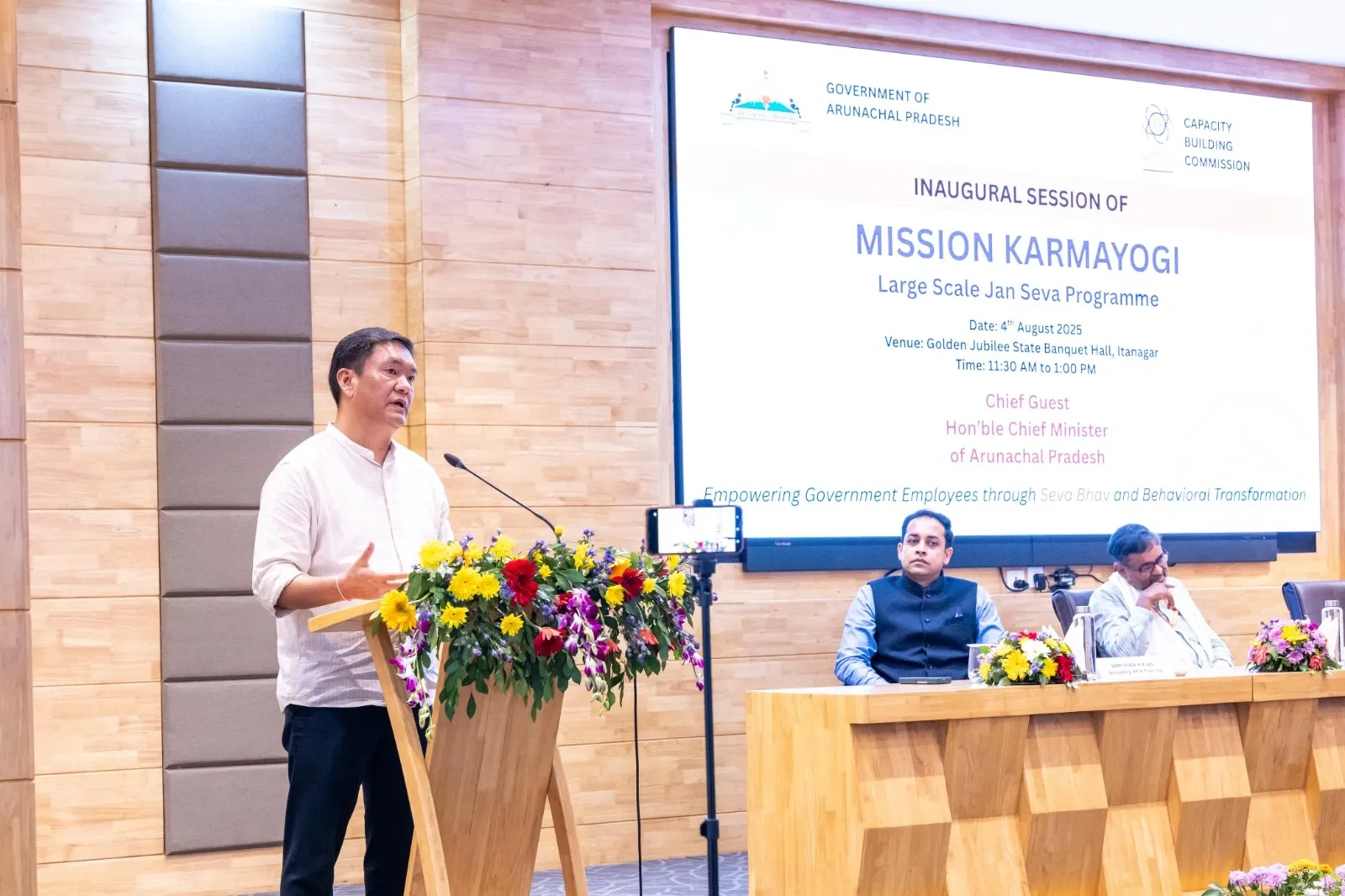 How is Arunachal CM Enhancing Civil Servants' Skills?