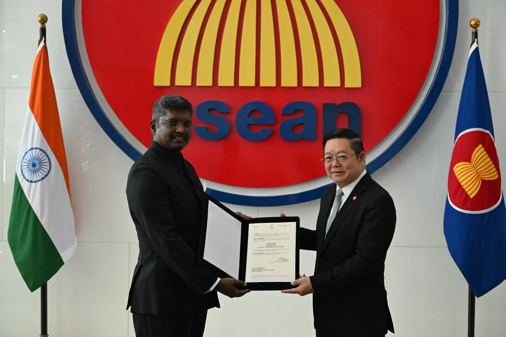 How has ASEAN Recognized India's Dedicated Support?
