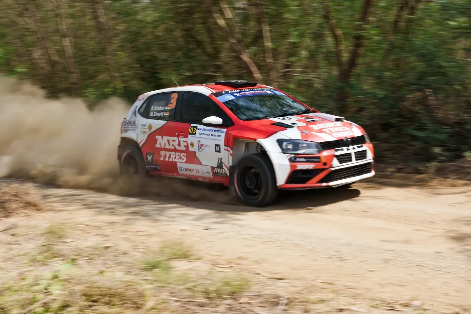 Asia Pacific Rally Championship: Karna Kadur and Musa Sherif Lead After Day 2