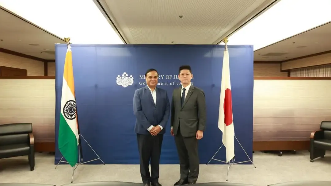 Assam Chief Minister Engages with Japan's Tourism Minister