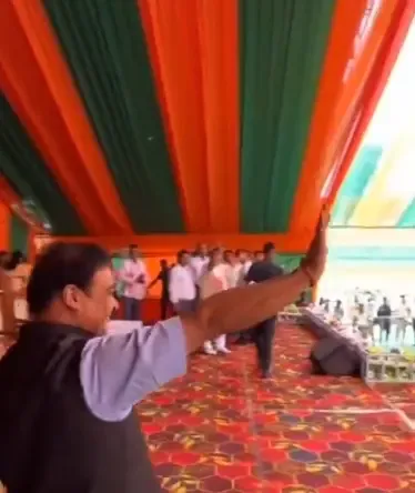 Did Assam CM Criticize Congress During Panchayat Poll Campaign?