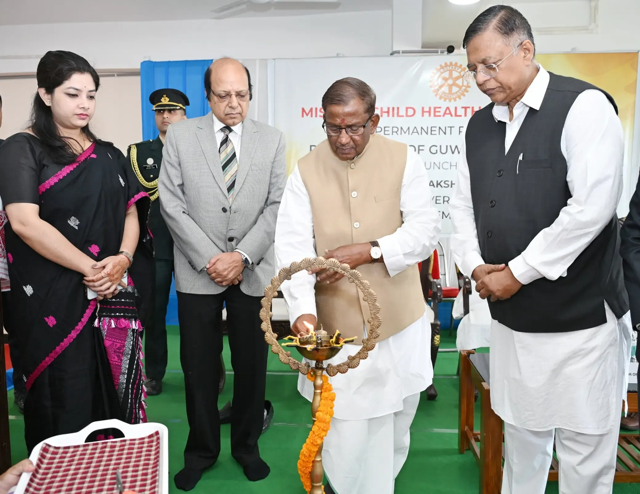 Assam Governor Initiates Program to Support Health and Education for Disadvantaged Youth