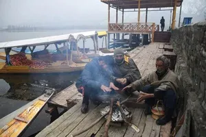 Srinagar Records Season's Lowest Temperature at -4.1°C