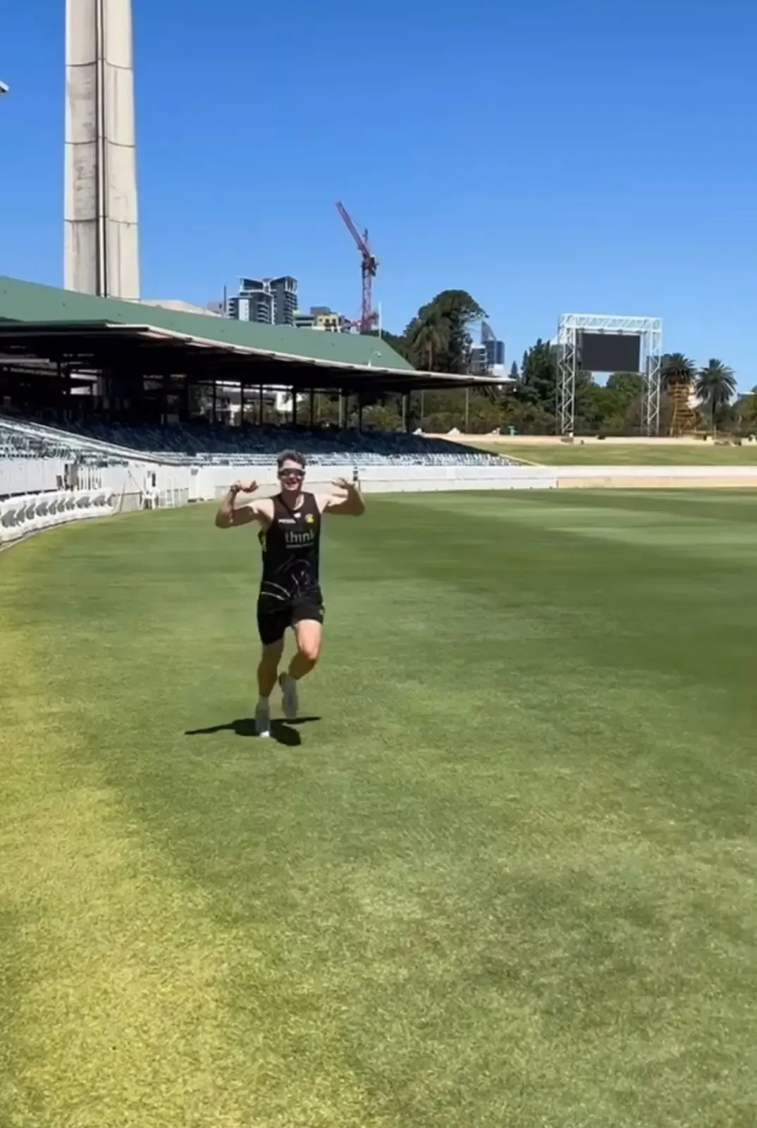 Cameron Green Resumes Running After Undergoing Surgery for Lower Back Stress Fracture