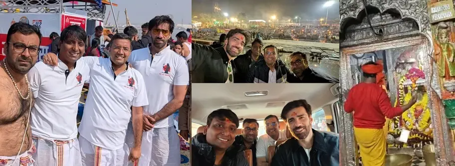 Avinash Tiwary Attends Maha Kumbh Mela 2025, Praises the Incredible Energy