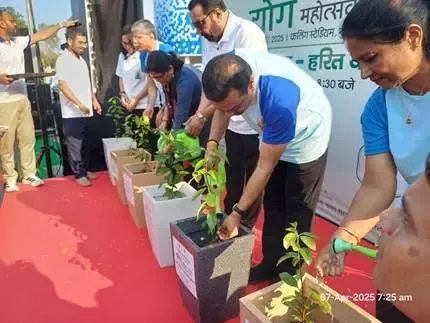 Ayush Minister Unveils ‘Harit Yoga’ to Enhance Personal and Planetary Wellness