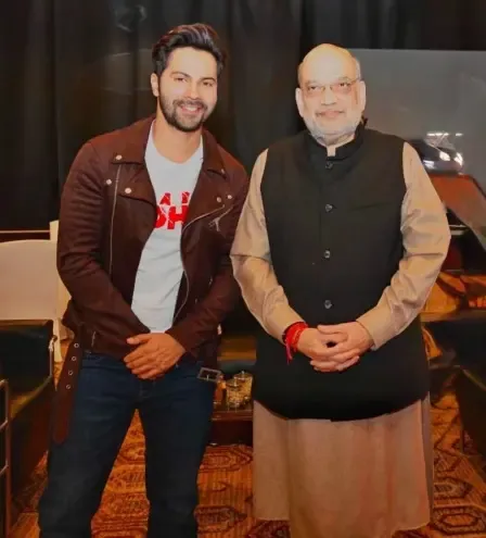 Varun Dhawan Meets Amit Shah: An 'Absolute Pleasure'