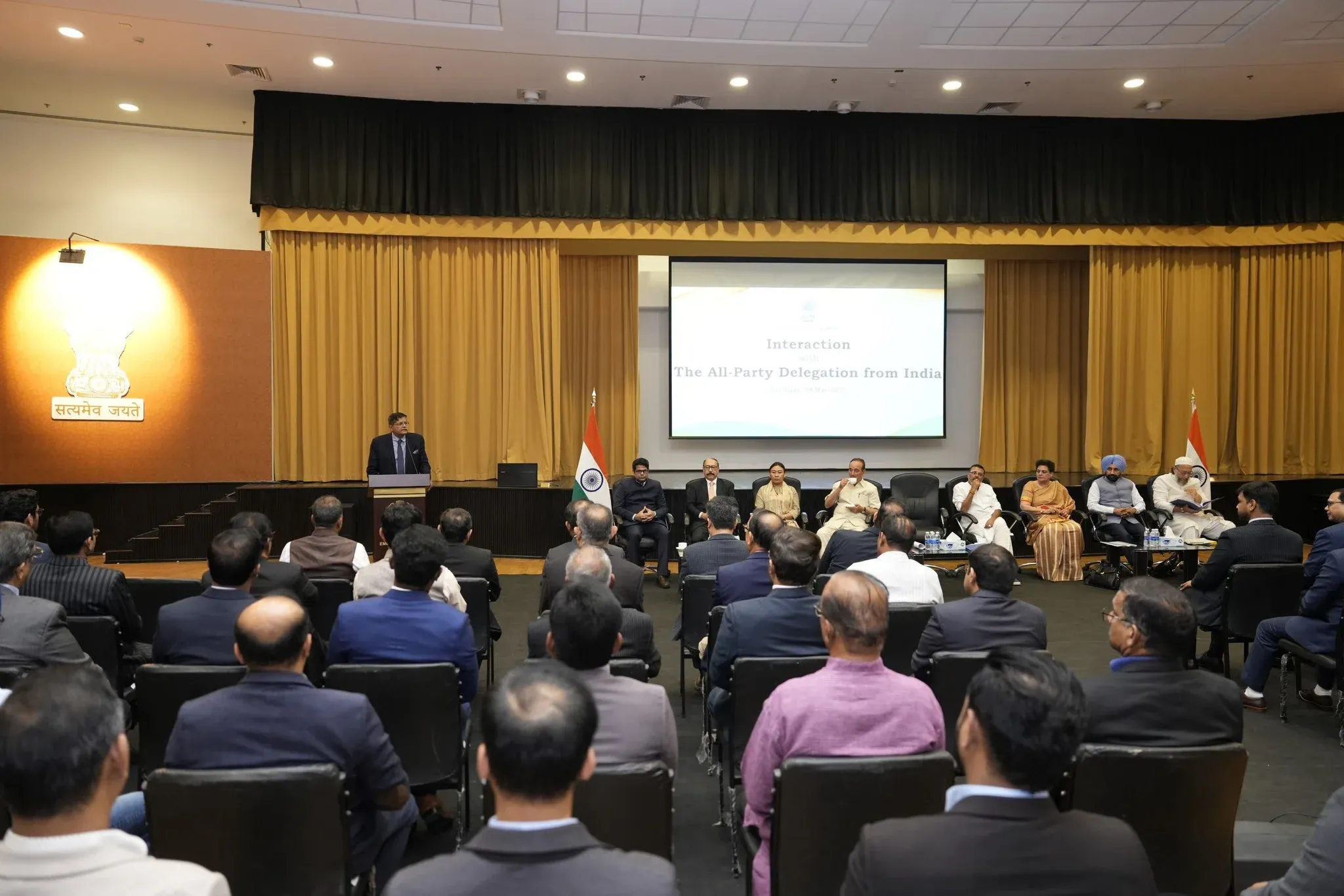 What Insights Did Baijayant Panda's Delegation Share with the Indian Diaspora in Bahrain?