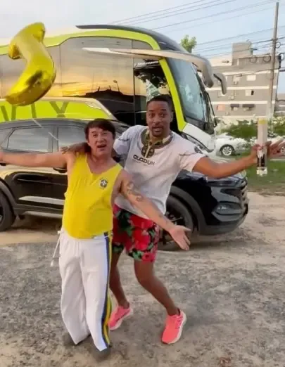 Balloons, Poppers, and Cupcakes: Will Smith Celebrates Jackie Chan's 71st Birthday