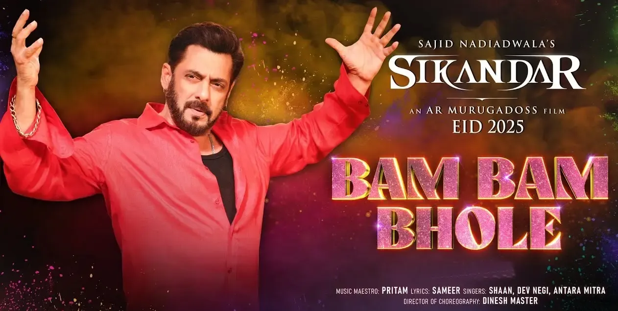 Teaser of ‘Bam Bam Bhole’ from Salman Khan's ‘Sikandar’ Unveiled, Promising a Colorful Holi Anthem