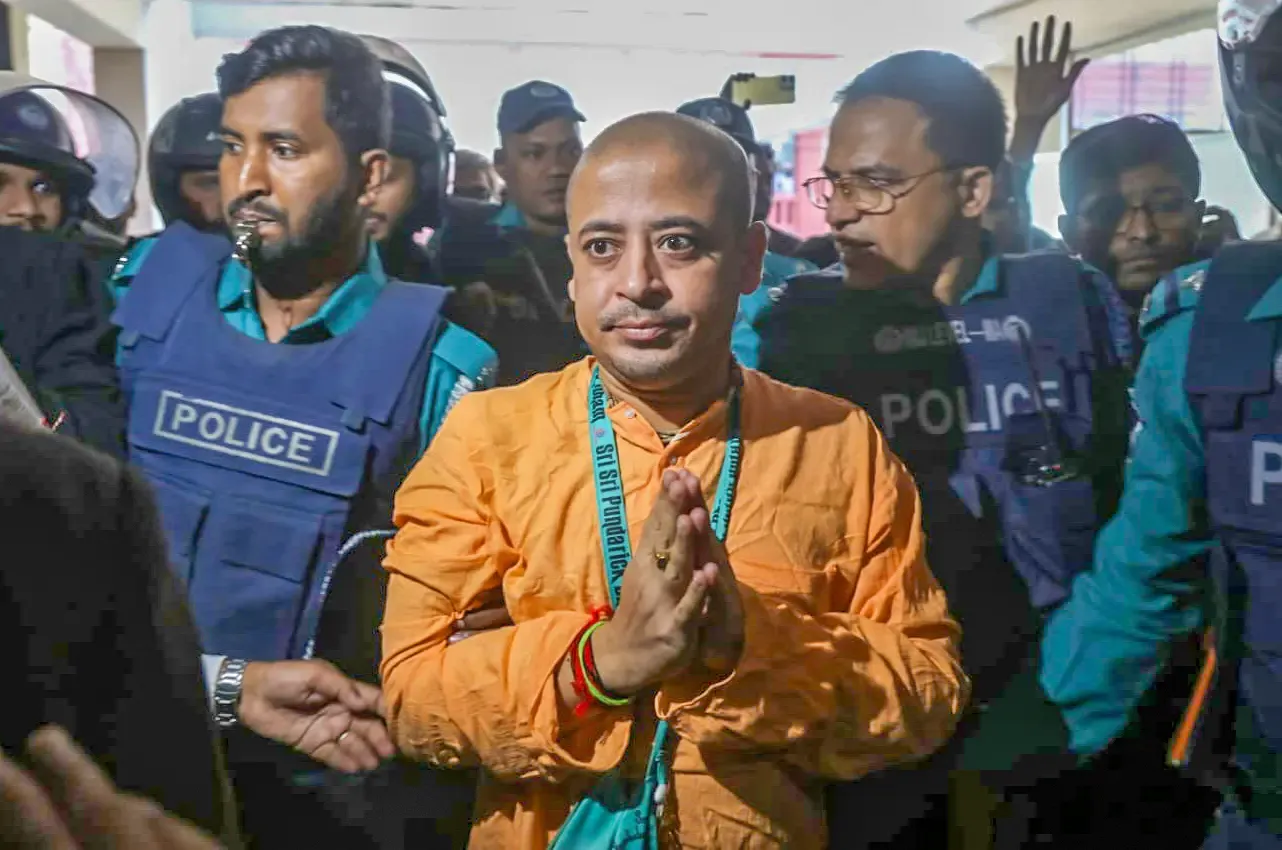 Bangladesh Court Again Denies Bail Request for Chinmoy Krishna Das