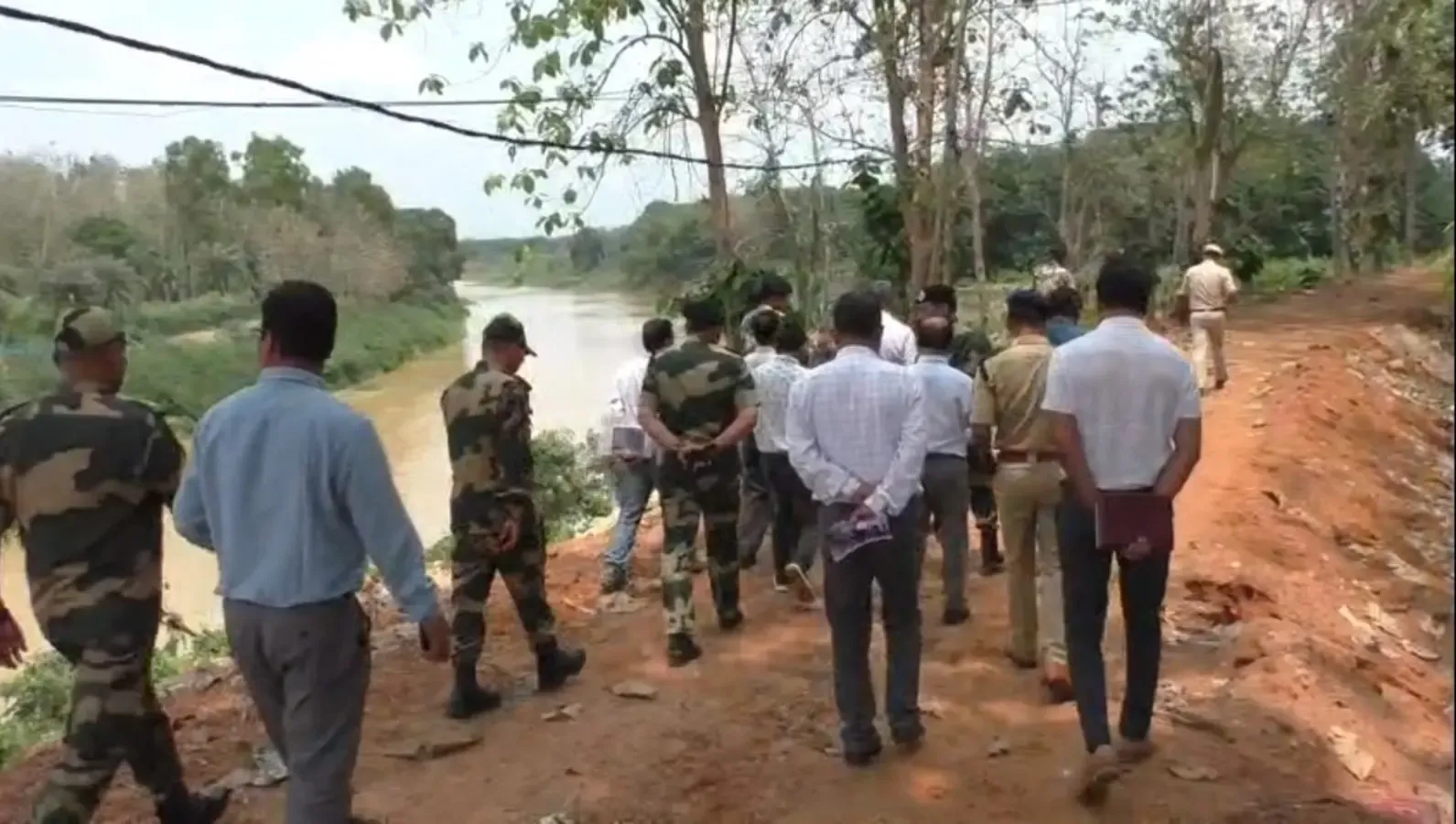 High-Level Delegation Studies Bangladesh Embankment Impact in South Tripura