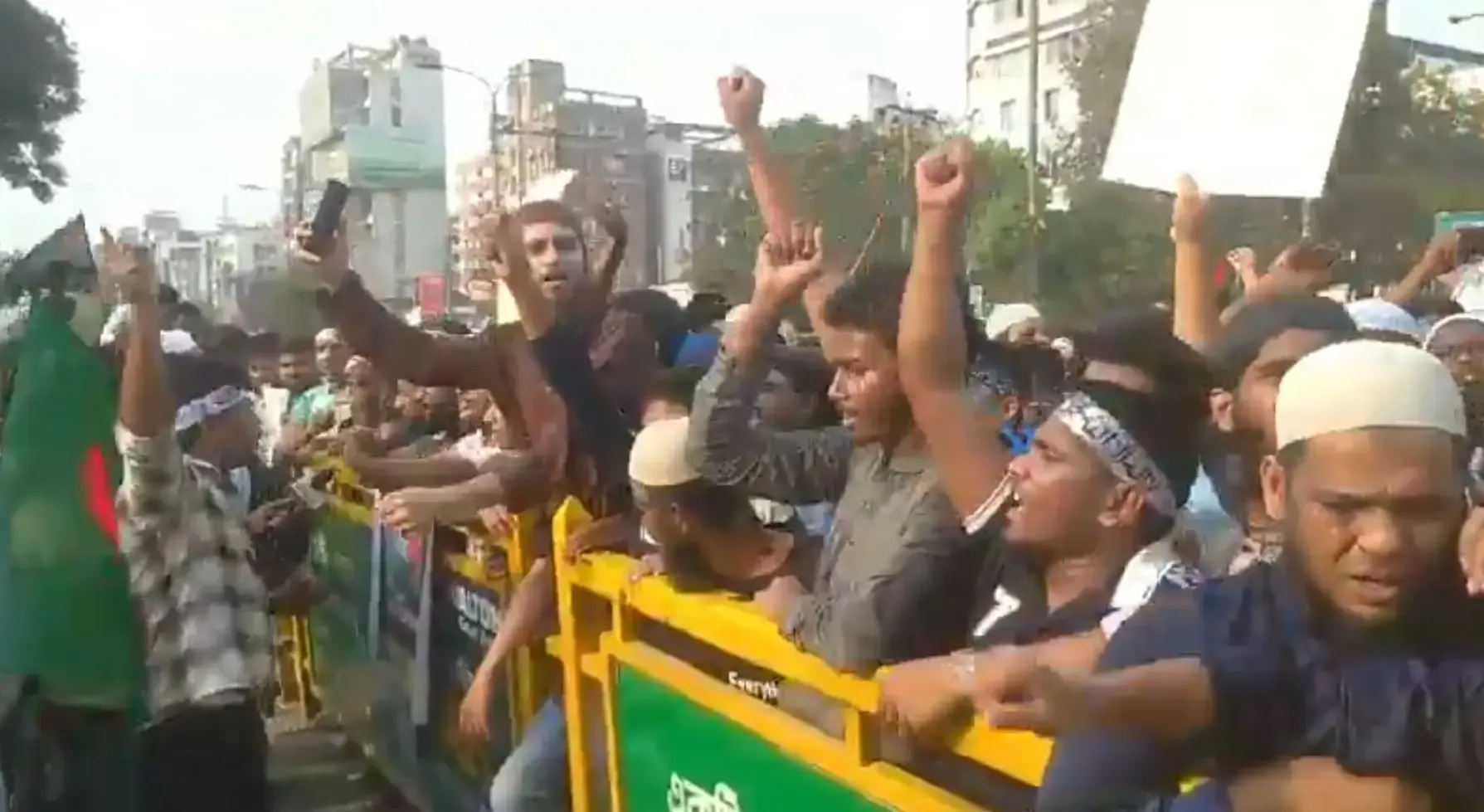 Enhanced Security at the US Embassy in Dhaka Amid Protests