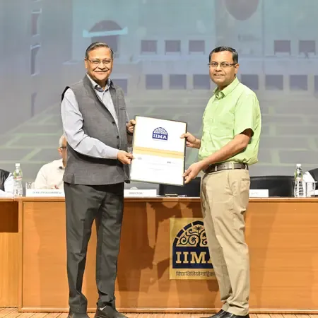 BAPS' PSM 100 Case Study Honored as IIM-A's Top Case Study for 2024