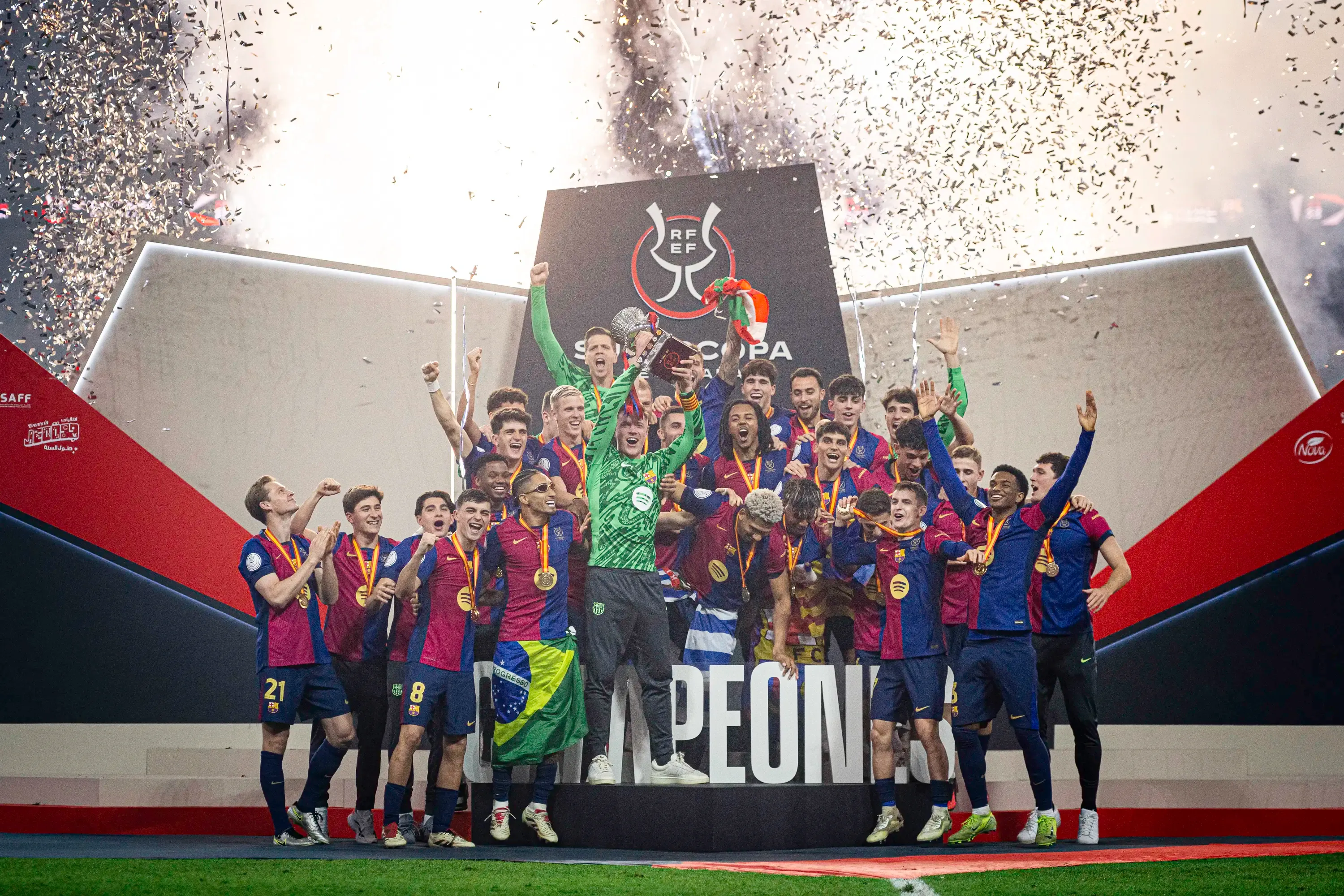 FC Barcelona Dominates Real Madrid to Claim Spanish Supercup Title