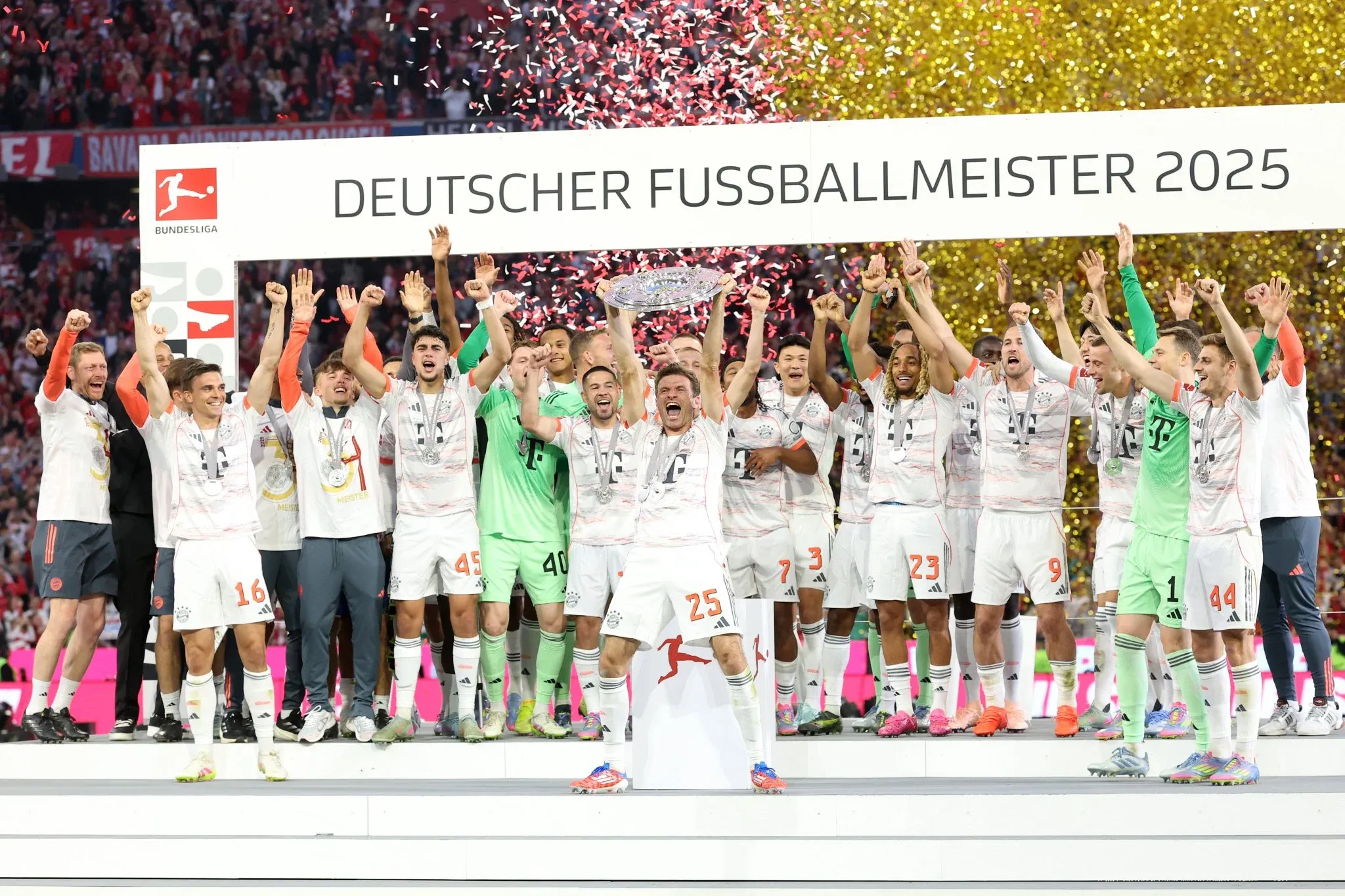 Did Bayern Munich Celebrate a Title on Muller's Farewell Night?