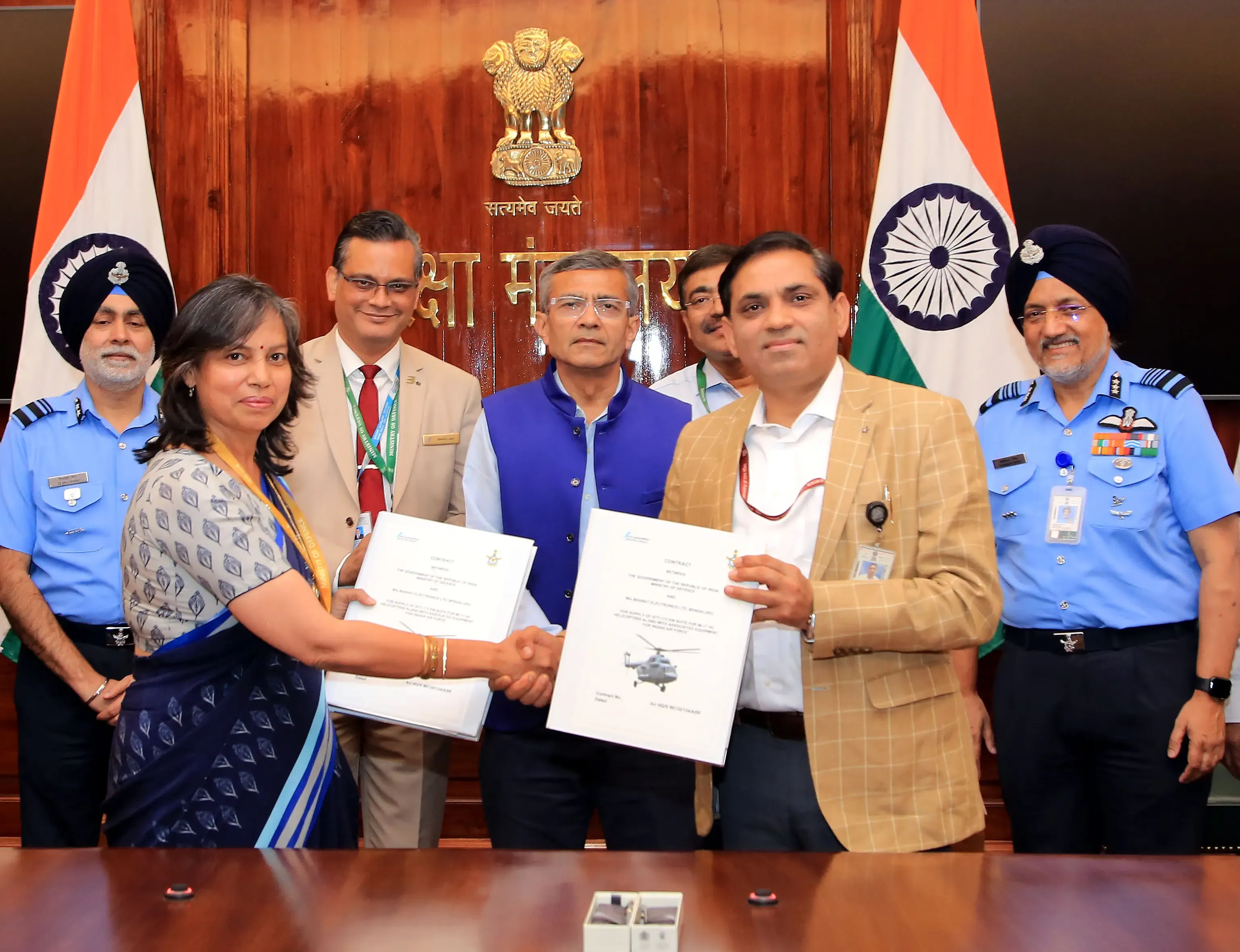 BEL Secures ₹2,385 Crore Contract for IAF Helicopter Electronic Warfare Systems