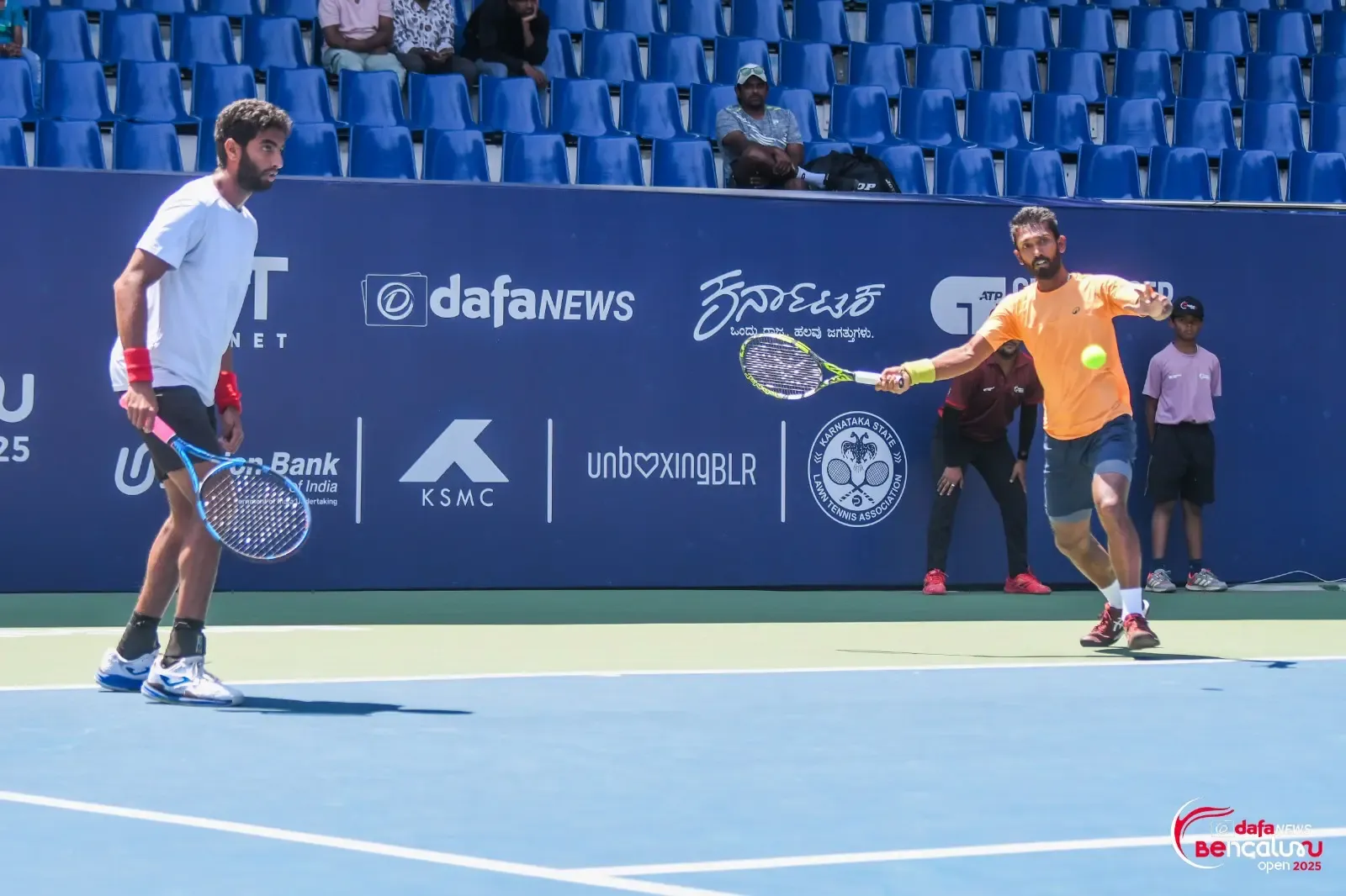 Bengaluru Open Tennis: Ramkumar and Myneni Kick Off Title Defense with Straight Sets Victory