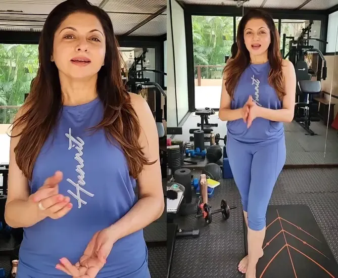 Bhagyashree Becomes a Fitness Mentor, Discusses Advantages of the 'Crab Walk'