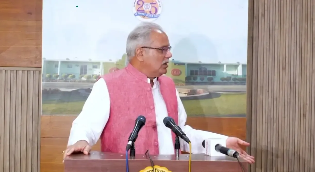 Bhupesh Baghel Accuses BJP of Defamation Tactics Using ED Raids