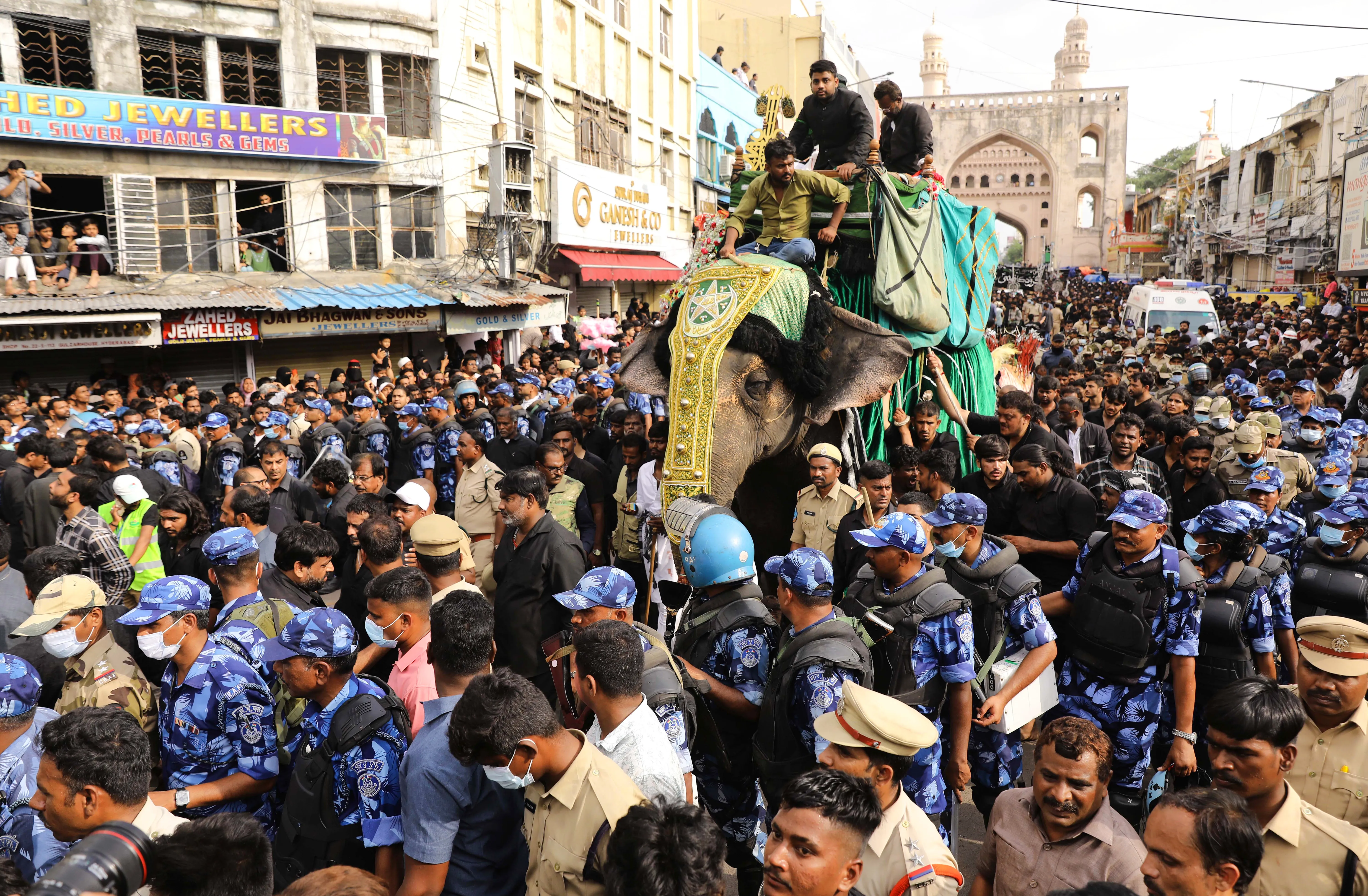 How Did ‘Bibi-Ka-Alam’ Procession Unfold Peacefully in Hyderabad?