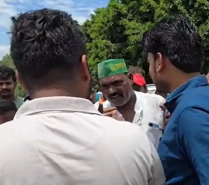 क्या बिहार बंद के दौरान राजद नेता ने गुंडागर्दी दिखाई और एंबुलेंस चालक को धमकी दी?