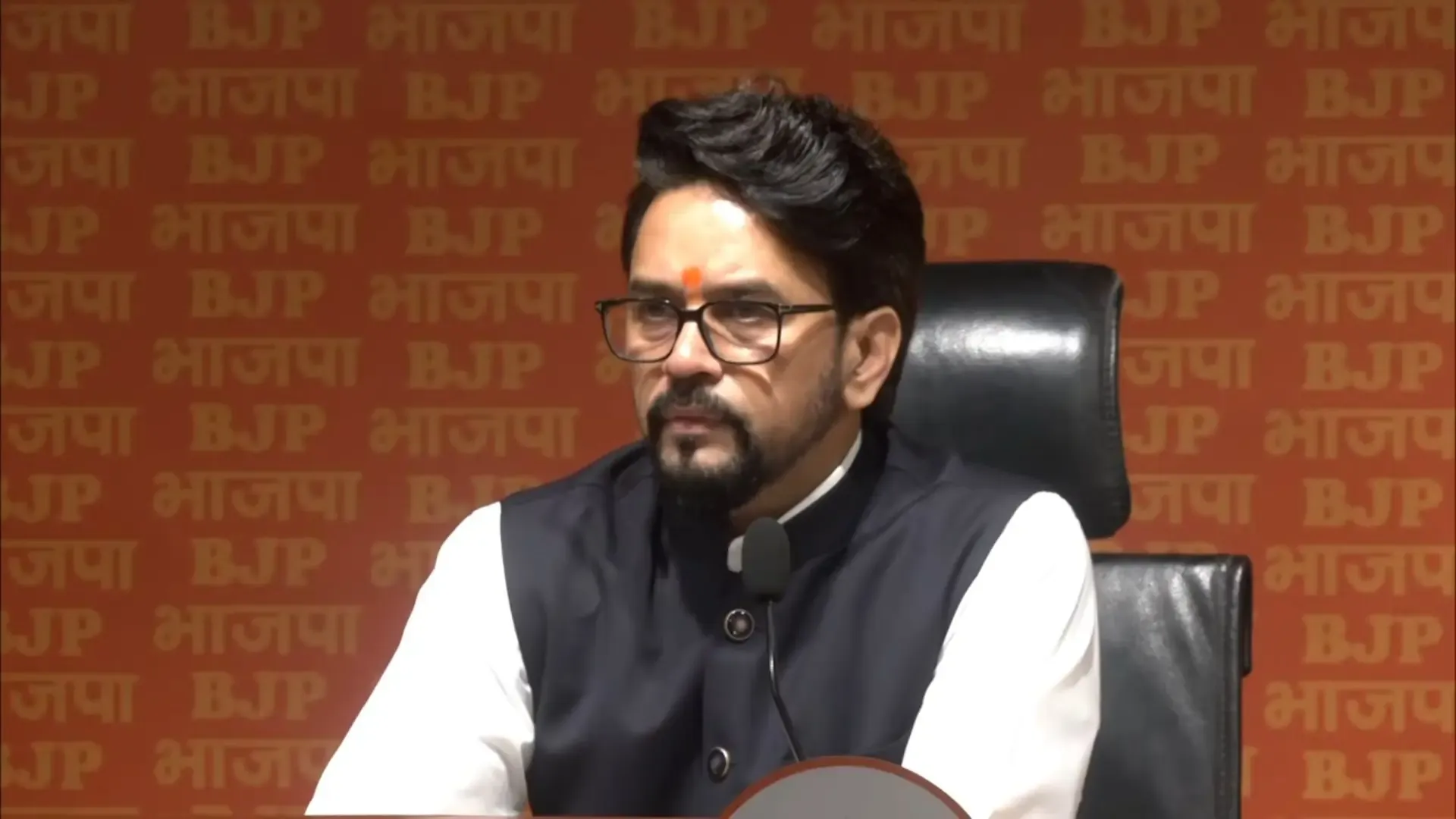 क्या बिहार चुनाव में हार के बाद कांग्रेस झूठे आरोप लगा रही है? : अनुराग ठाकुर