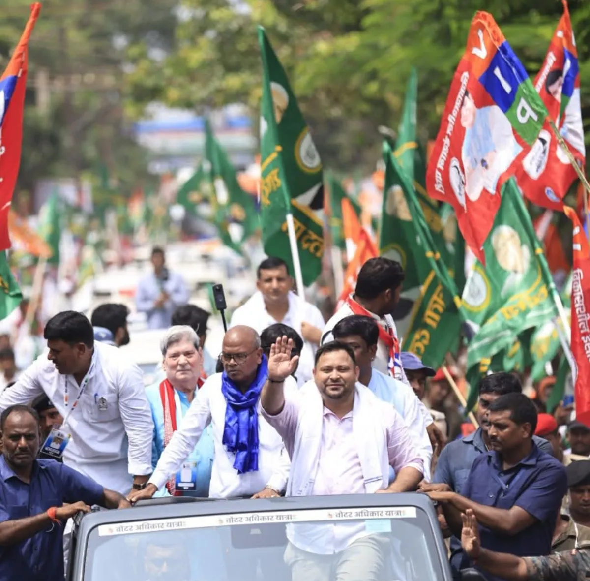 क्या बिहार में 'वोटर अधिकार यात्रा' फिर से शुरू हो गई है? राहुल गांधी दोपहर के बाद जुड़ेंगे