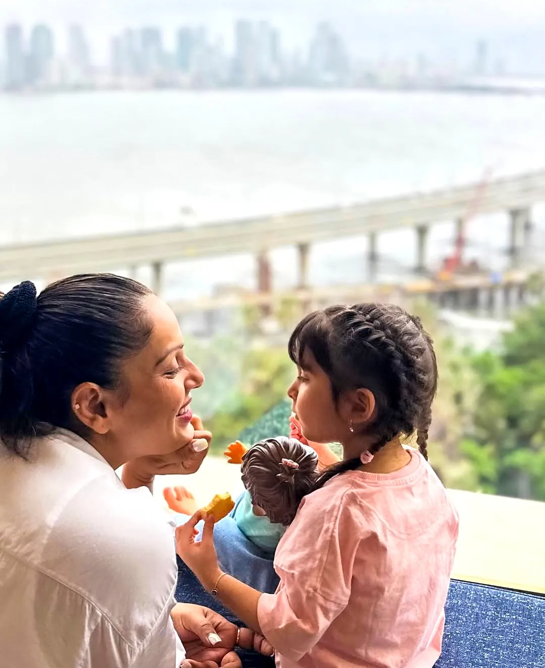 Is Bipasha Basu Engaging in Endless Conversations with Her Daughter Devi?