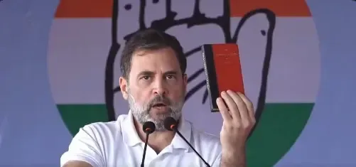 Rahul Gandhi Accuses BJP and RSS of Enslaving Dalits and Adivasis at Mhow Rally