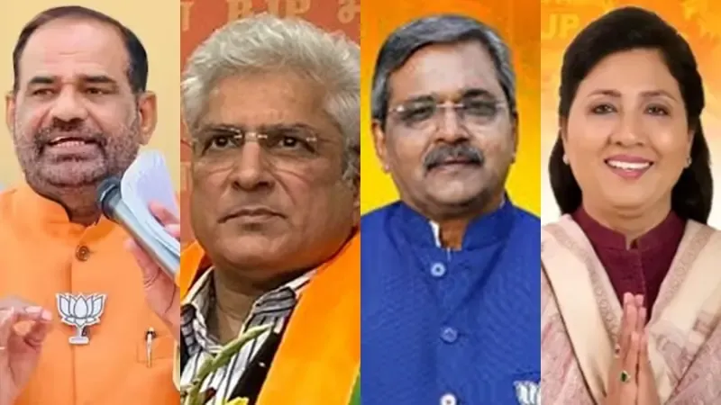 BJP Makes Significant Gains in South Delhi, Leading in 11 of 15 Assembly Seats