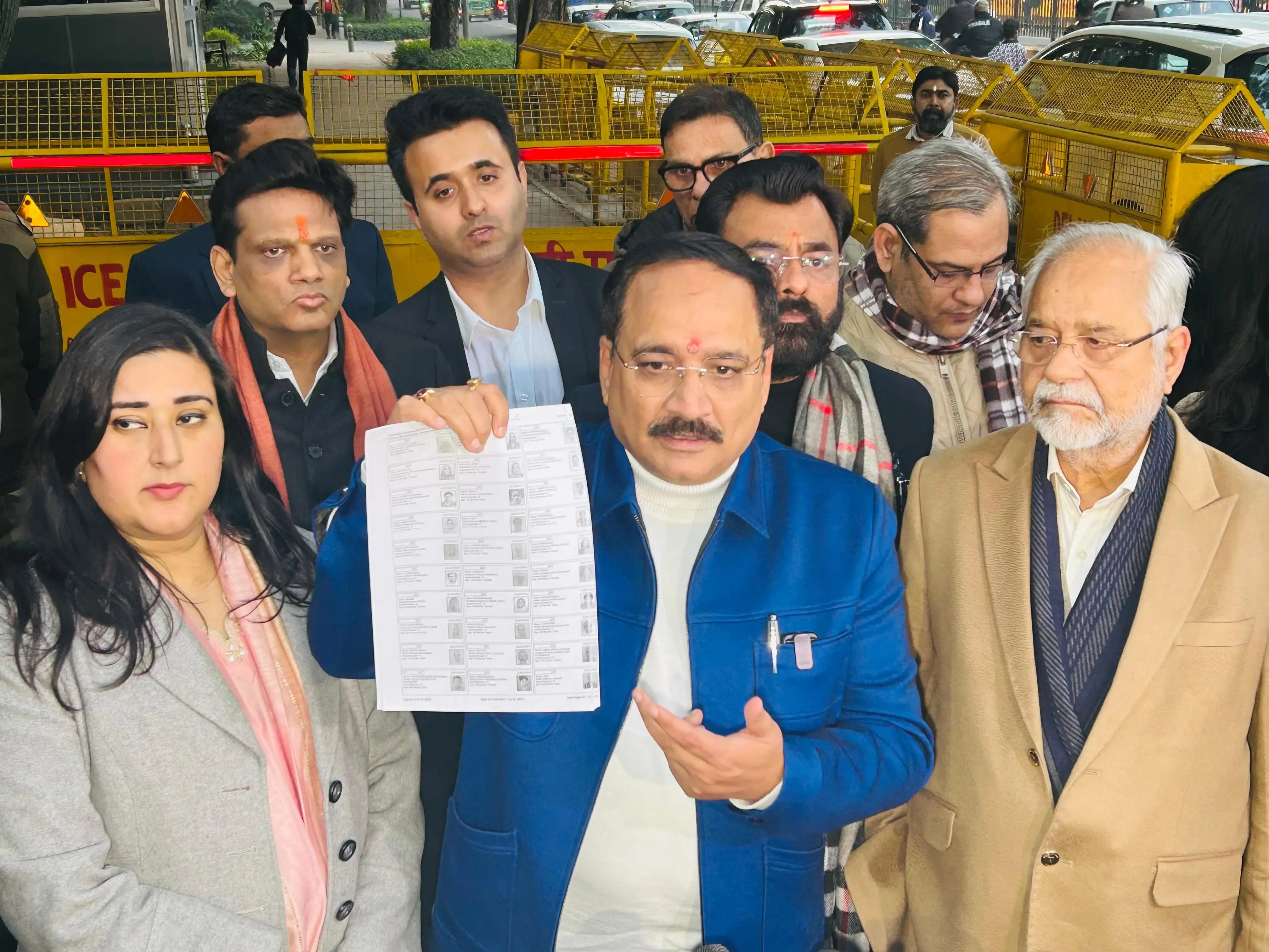 BJP Files Complaint with EC Against AAP's Alleged Voter Manipulation