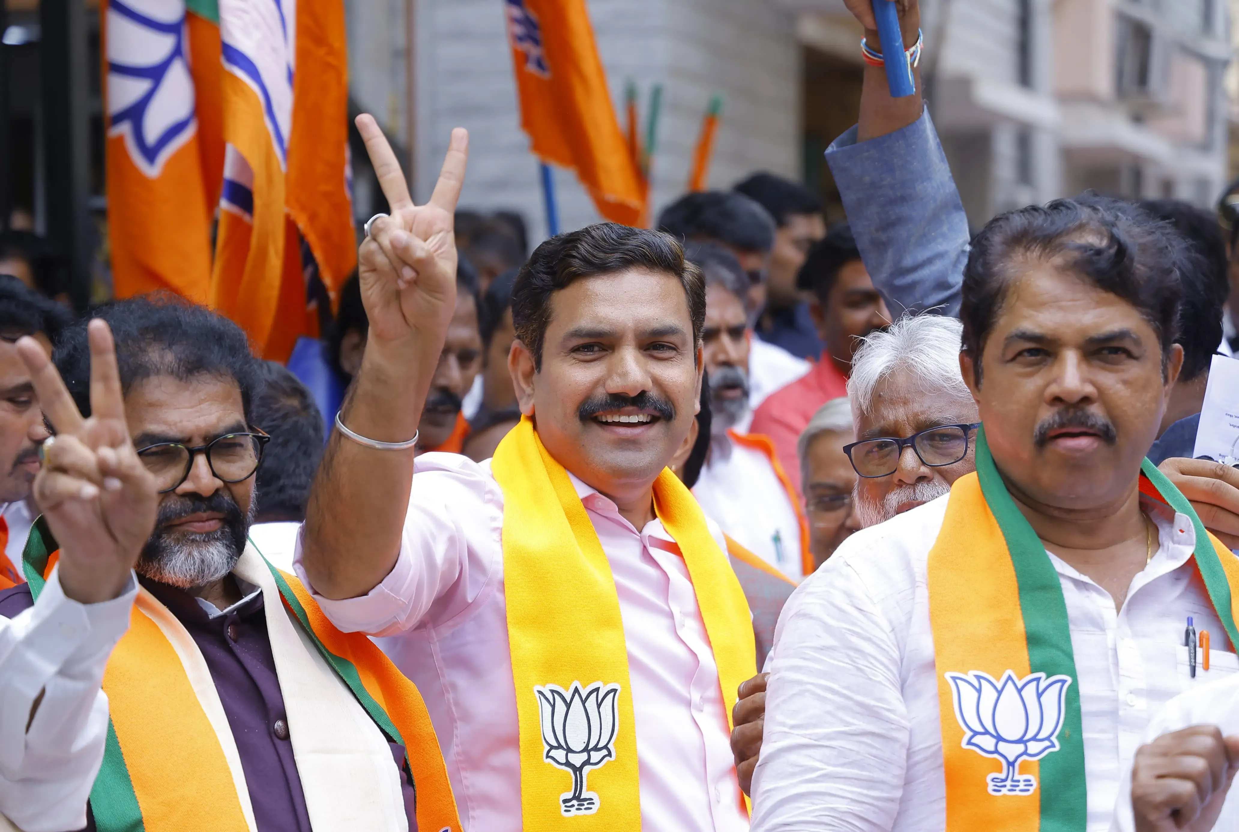BJP Leadership Backs Karnataka Party President Vijayendra