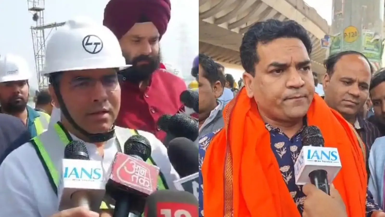 BJP Ministers Inspect Delhi Projects, Ensure Quick Resolutions